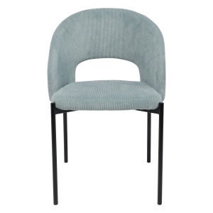 Стул ELSA, мятный велюр Fjord 74/черный