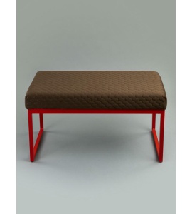 Банкетка Марсей 76-44 (коричневый/красный)