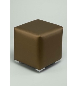 Пуфик Скай Кожа (бронзовый)