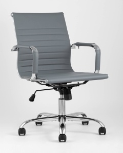 Кресло офисное TopChairs City S серое