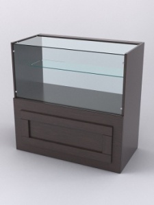 Прилавок "ОРНАМЕНТ" №3, Дуб Венге