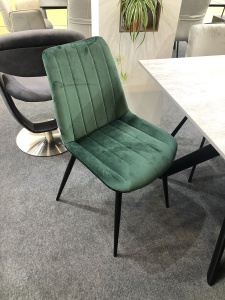 Стул ФЛИП (FLIP) лесная зелень, велюр 108-65