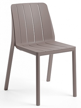 Стул пластиковый Tiberina Bistrot тортора