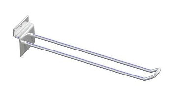 A302c Еврокрючок двойной, длина 200мм d=5mm хром