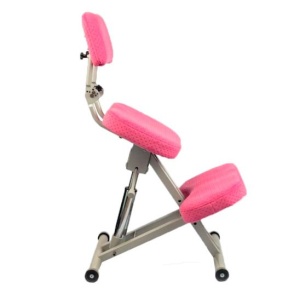 Стул коленный Prostool, розовый, ткань цена 15 190 ₽ Стул коленный Prostool, розовый, ткань