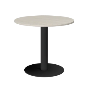 Стол круглый Арго-М АМУ-Д90 Ясень шимо/Антрацит