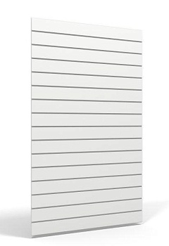 NMP-1218 Экономпанель вертикальная высотой 1800 мм нано 16мм толщина. Цвет белый