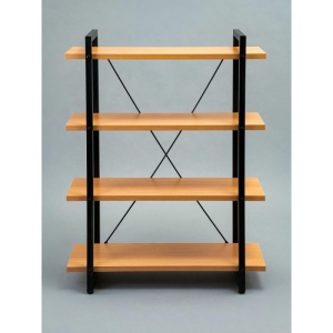 Мс-25 Стеллаж металлический в стиле "Лофт" (бук)