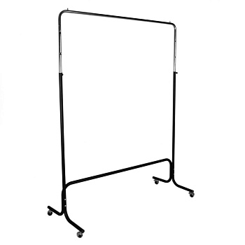 Вешало для одежды напольное одинарное регулируемое на колесах 5MR-01K черное