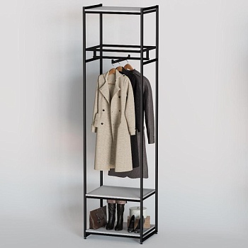 Стеллаж для одежды A2260-10-ЧБ 220х60х45