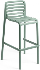 Стул пластиковый барный Doga Stool мятный