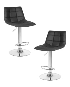 Набор 2 шт Стул барный DOBRIN TAILOR, серый