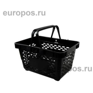 Корзина пластиковая CLASSIC, 20 литров, цвет черный