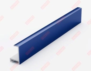 Профиль Нельсон ПН-01 крашенный синий, длина 3,05 м