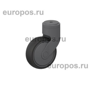 Колесо поворотное D125 TPR для тележки