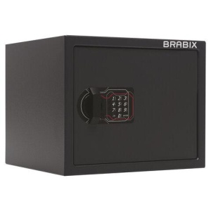 Сейф офисный (мебельный) BRABIX "SF-280EL", 280х350х300 мм, электронный замок, 291149, S103BR212414