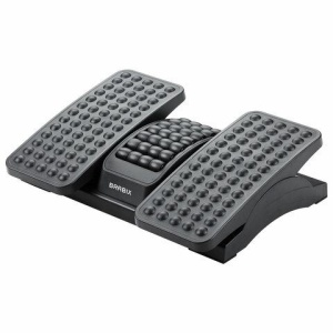Подставка для ног BRABIX "Ultra 5" 43х32 см, массажер, регулировка угла наклона, 2 платформы, 533040