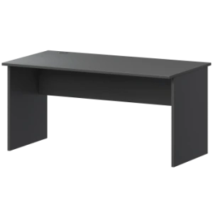 Стол с кабель каналом слева Арго А-003.60.К.ЛВ Антрацит