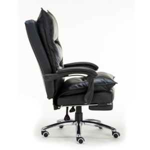 Кресло руководителя TopChairs Alpha, черное