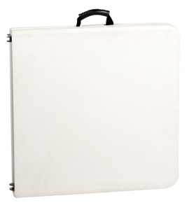 Стол-книжка пластиковый разборный белый