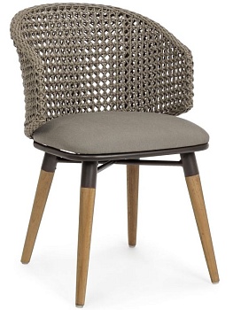 Кресло плетеное с подушкой Ninfa 