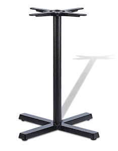 Подстолье одинарное чугунное 72 см, черное, артикул 3080