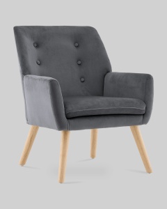 Кресло Райт серый