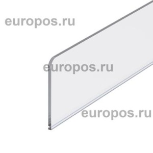 Ограничитель пластиковый передний высотой 80 мм FR-RISER80, длина 500 мм