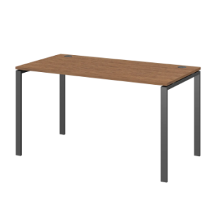 Стол на металлокаркасе Арго-М АМ-002.60 Орех гварнери/Белый