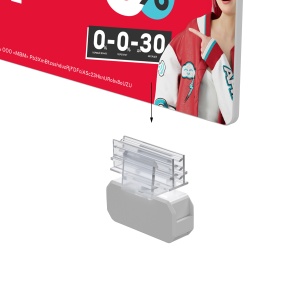 Компактный магнитный держатель MAGNET-SGT-MINI под углом 90° к поверхности, цвет белый