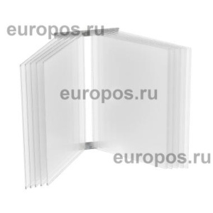 Перекидная система POSTERLINE WALL-10 с прозрачными рамками А2