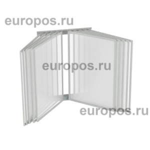 Перекидная система POSTERLINE WALL-10 с серыми рамками А3