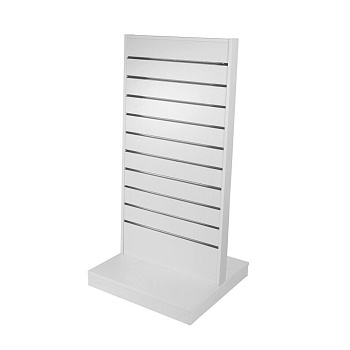 GN-I-6060132-RL-wh,p Гондола I-образная, напольная 638х604х1325, ЛДСП 16мм, экономпанель шириной 600