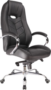 Кресло Everprof Drift (Дрифт) M Кожа Черный