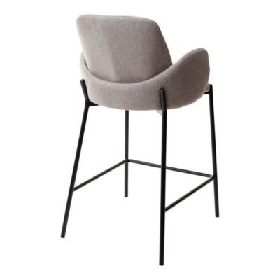 Полубарный стул Nyx, светло-серый/ серый