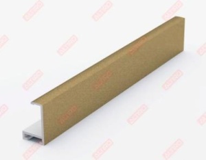 Профиль Нельсон ПН-01 крашенный матовое золото, длина 3,05 м