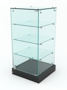 Прилавок "ИСТРА" №112-122 (с дверкой), Черный