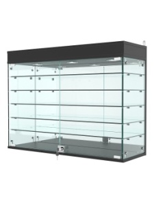 Витрина "АТРИУМ" настенная №3А-6Г, Черный