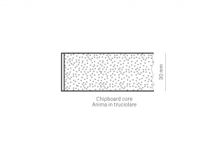 Столешница прямоугольная Laminate белый;белый