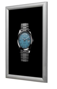 Световая панель Клик односторонняя настенная А3, матовое серебро