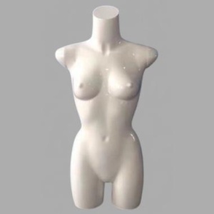 FTA-7 Торс женский глянцевый объемный с бедром