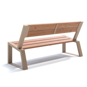 Скамейка парковая «Stone» 1600 латте