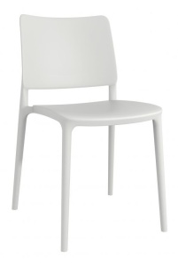 Стул пластиковый Joy-S белый