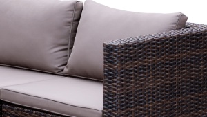 Комплект плетеной мебели  AFM-825AL Brown