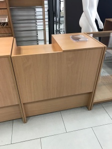 ПР-35 прилавок кассовый для магазина