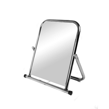 5МM-02(нео-хром) Зеркало примерочное напольное, 500Lх500Hx300Dмм, зеркальное полотно 500х370мм