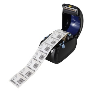 Термопринтер самоклеящихся этикеток MERTECH LP80 EVA RS232-USB Black