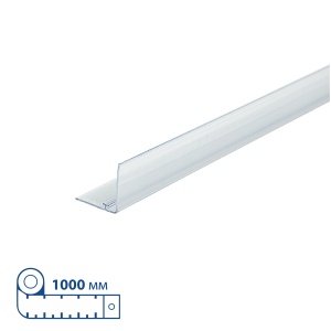 Ограничитель высотой 30 мм L-RAIL30, длина 1000 мм