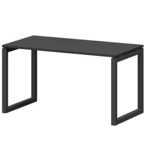 Стол на металлокаркасе Смарт СМС25-О-18К.73.Пр50 Графит/Антрацит