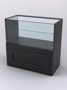 Прилавок "ОРНАМЕНТ" №3, Черный